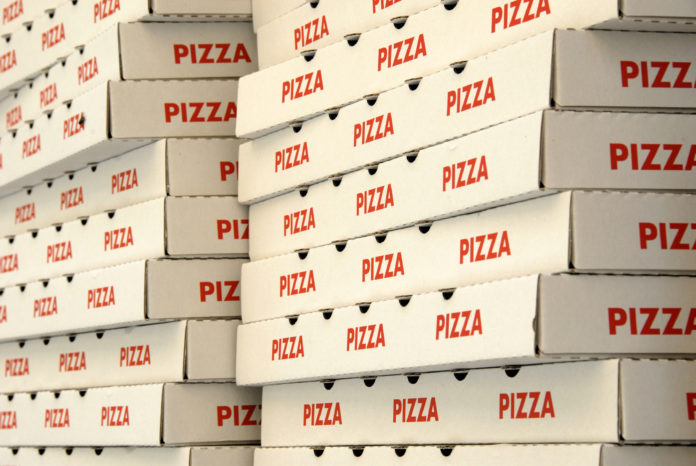 pizza boxes