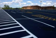parking lots paving