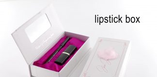 Lipstick packaging boxes