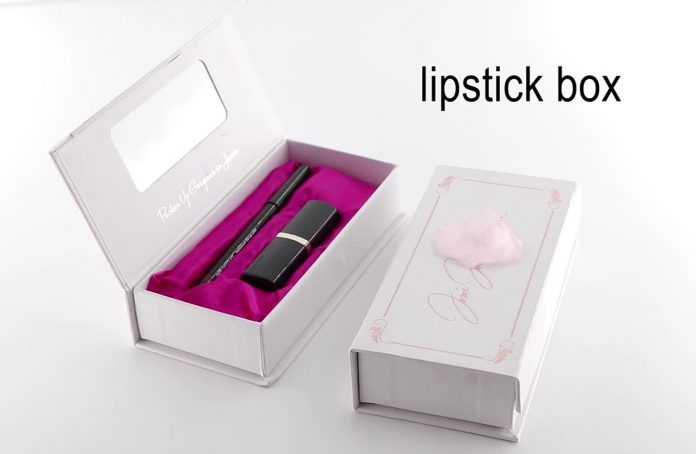 Lipstick packaging boxes