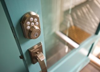 front door lock