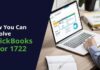 How to Troubleshoot QuickBooks Error 1722 (System Error)? QuickBooks Error 1722