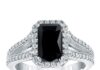 Black Diamond Engagement Rings