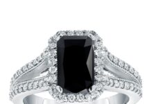 Black Diamond Engagement Rings