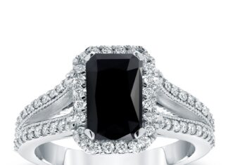 Black Diamond Engagement Rings