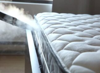 Mattress steam cleaning