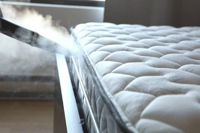 Mattress steam cleaning
