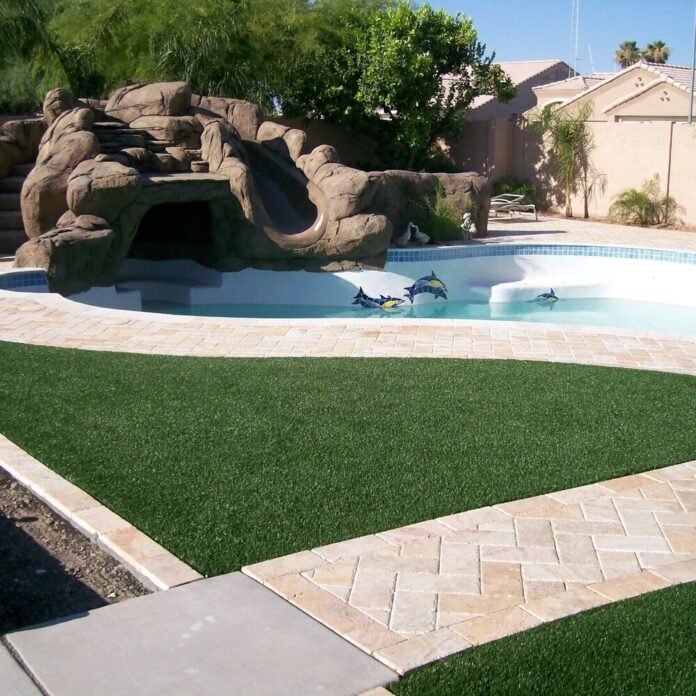 Can You Put Artificial Turf Around a Pool?