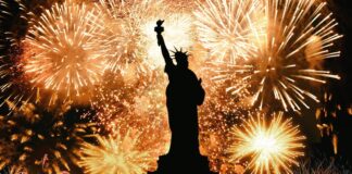 New Year celebration in New York