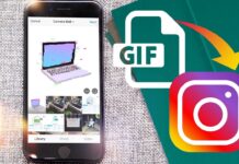 Upload a GIF to Instagram