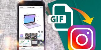 Upload a GIF to Instagram