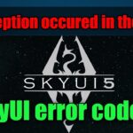 How to Fix Skyui Error Code Fix Skyui Error Code 5