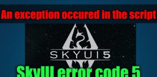 Fix Skyui Error Code 5