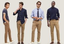 men clothes shopping
