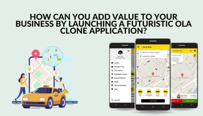 Ola clone application