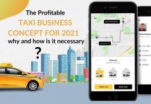 Taxi Business Concept