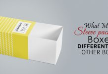 What Makes Sleeve Packaging Boxes Different from Other Boxes