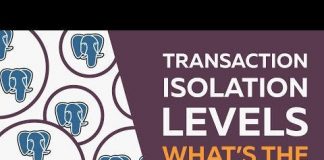 Transaction Isolation in PostgreSQL Database Management System