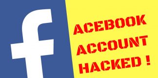 Facebook account hacked