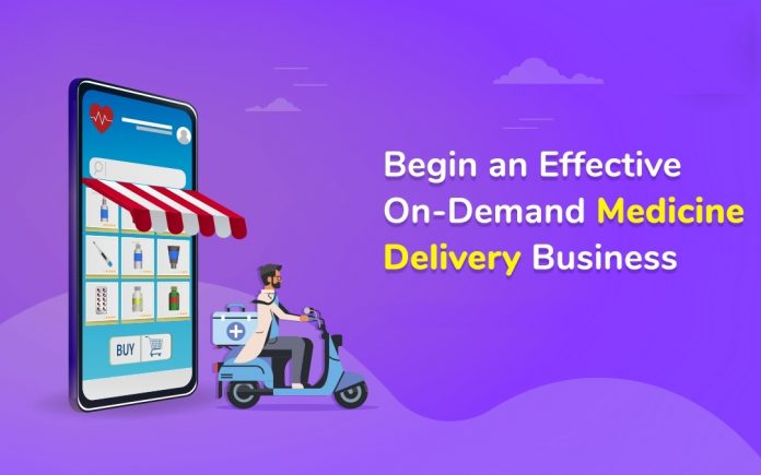 On demand medicine delivery script