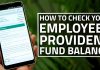 Provident Fund Balance Instantly