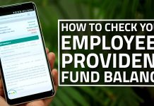 Provident Fund Balance Instantly