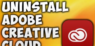 Uninstall Adobe Creative Cloud