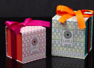 custom printed favor boxes