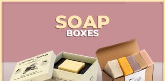 Soap packaging boxes