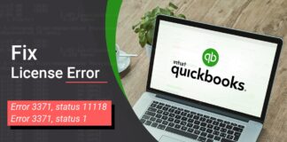 QuickBooks License Error