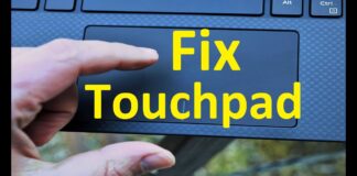 Touchpad Not Working