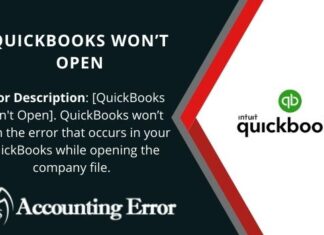 QuickBooks Won’t Open – Easy To Fix QuickBooks Won’t Open