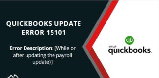 QuickBooks Error 15101