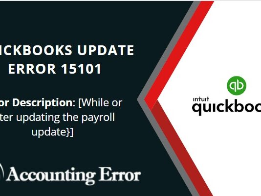 QuickBooks Error 15101