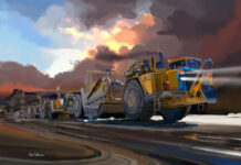 Construction Equipment Painting