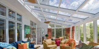 glass sunroom