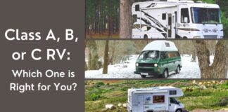 Choosing the Right Class of Motorhome: A, B, or C