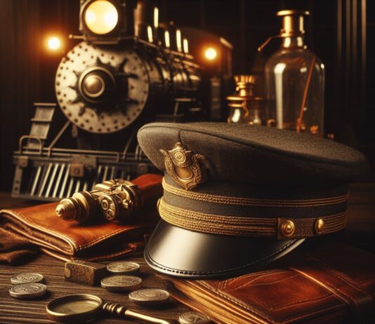 train conductor hat